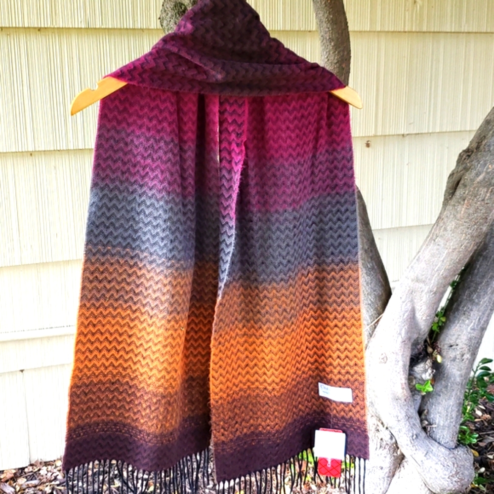 Croft & Barrow scarf multi color NWT super soft acrylic